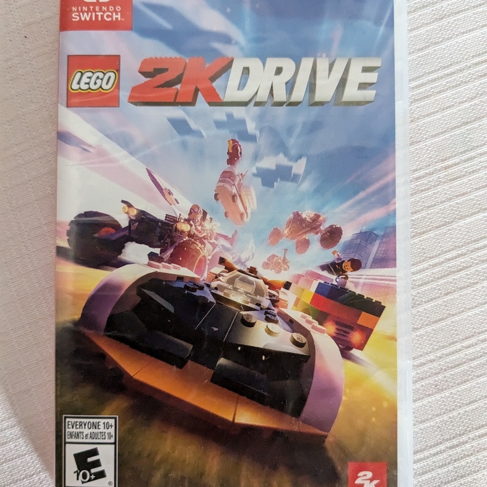 Lego 2K Drive Nintendo Switch Video Game Cartridge Case  2023